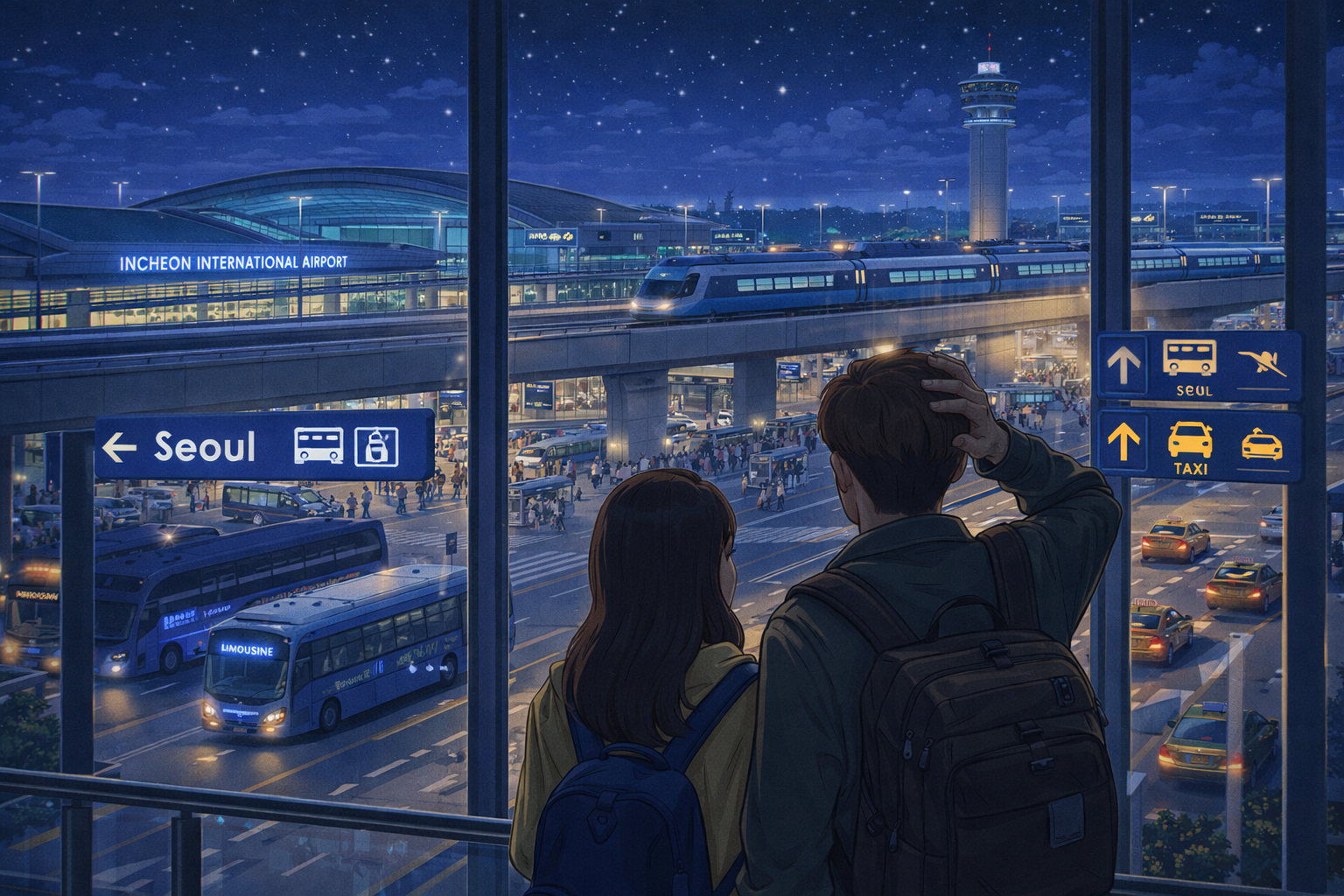 Late Night Transport from Incheon Airport to Seoul (After Midnight Guide)