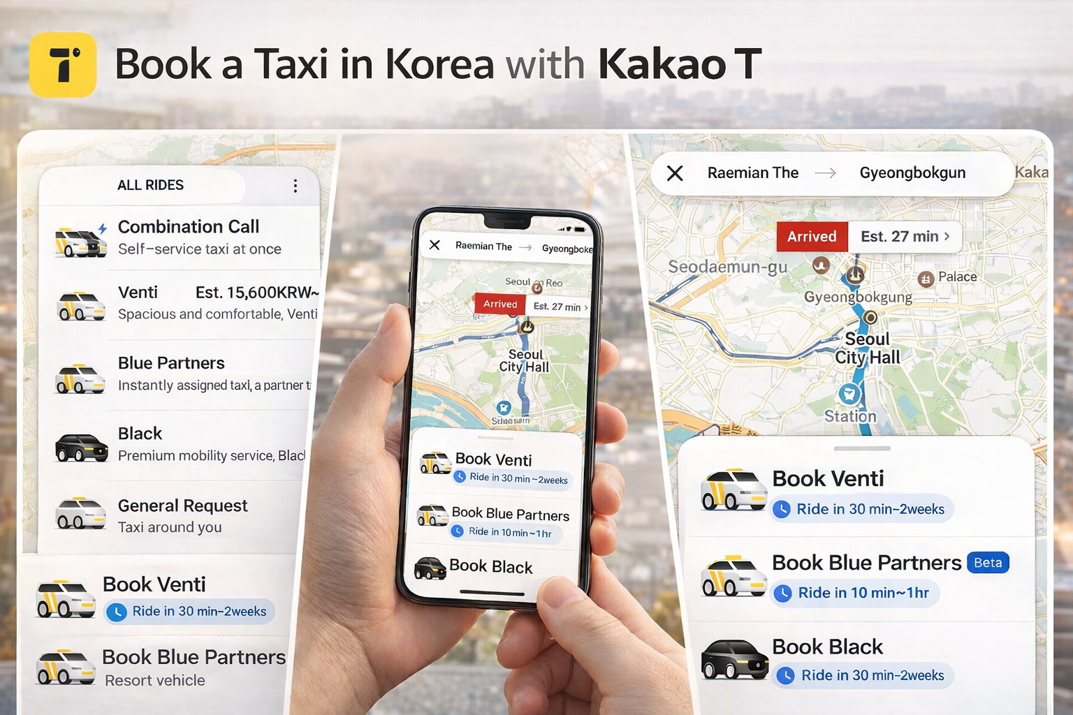 Can’t Get a Taxi in Korea? This Kakao Taxi Guide Fixes It