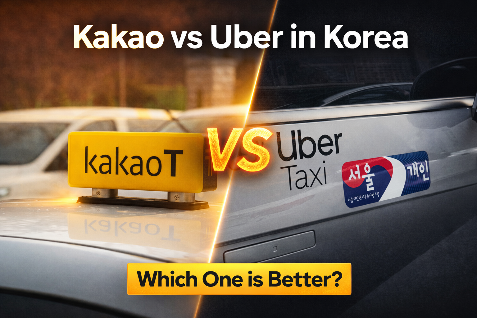 kakao taxi vs uber korea comparison for travelers choosing taxi apps in korea
